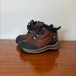 Timberland Kids Brown and Black Boots